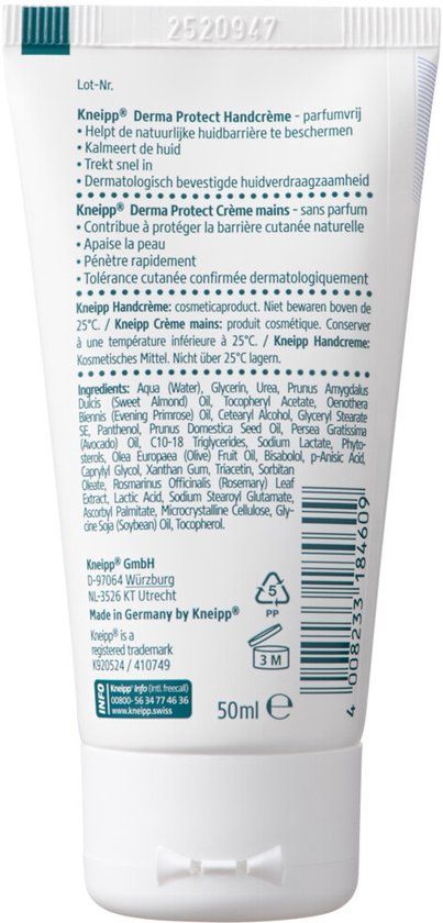 Kneipp Handcrème Derma Protect - 50 ml
