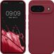 kwmobile telefoonhoesje geschikt voor Google Pixel 9 - Back Cover - TPU - Bordeaux-Violet
