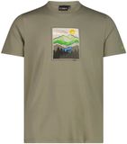 CMP Shirt Heren Sage/Mela Maat 56