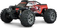 Amewi Daphoenodon Rood Brushed 1:12 RC auto Elektro Monstertruck 4WD RTR 2,4 GHz Incl. accu en lader, Met lichteffect