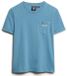 Superdry Essential garment-dye T-shirt met logo en borstzak Dames T-shirts