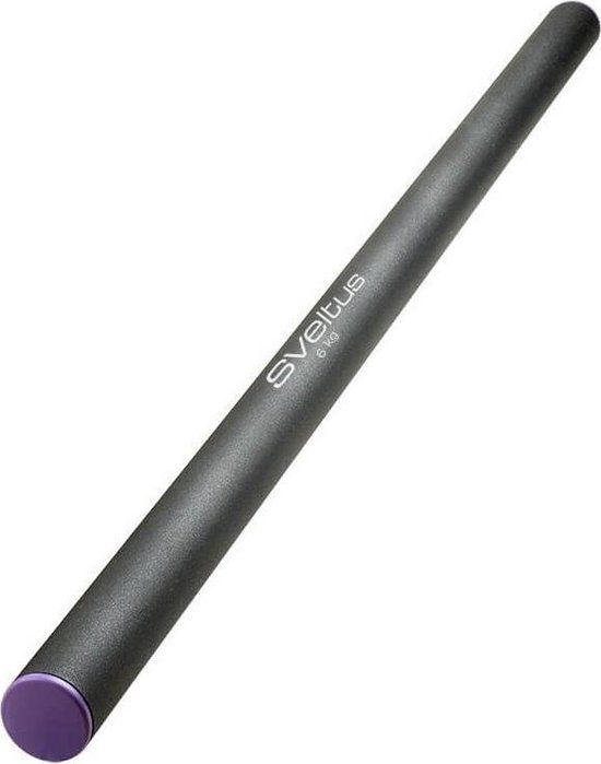Sveltus Gewichtsbuis - Zwart/Paars - 6 Kg - 100 Cm
