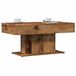 vidaXL Salontafel houtkleurig 96x50x45 cm bewerkt hout