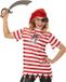 Widmann Piraten pakje Evi voor een party Rood Unisex XL