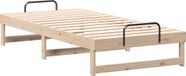 vidaXL Bedframe Massief Grenenhout Naturel 90 x 200 cm
