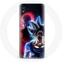 Maniacase Hoesje voor Samsung Galaxy A10 Anime Dragon Ball Goku en Jiren