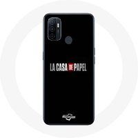 Maniacase Hoesje voor Oppo A53 La casa de papel Logo