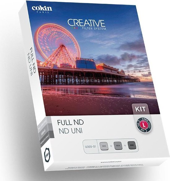 Cokin Creative 3 Full ND Filters Kit U300 01 L Serie