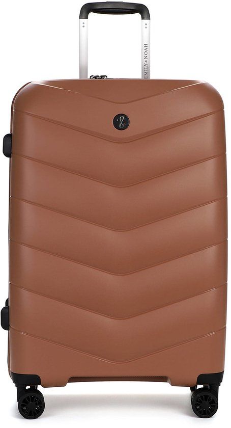 Emily & Noah Trolley E&N Travelbestie Werner (70401) - Dames Koffer - brown 200
