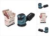 Makita DBO 180 Z excentrische schuurmachine sans fil 18 V 125 mm + Toolbrothers TURTLE set de papier de verre