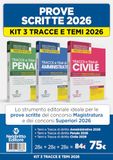 Kit tracce e temi 2026 per il concorso in magistratura e per i concorsi superiori