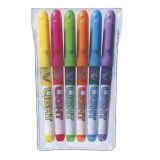Pilot V-Light surligneur à pointe biseautée, 6 pièces