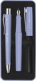Faber-Castell giftbox Poly Pen - met balpen en vulpen - Pale Iris - FC-241051