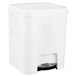Geweldige Great Plastic Pedaalemmer, kunststof, 7 l, wit