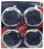 Move Skatewielen 82a Polyurethaan 80 Mm Zwart 4 Stuks