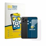 BROTECT Screenprotector voor ZTE Blade V80 Vita (Voor+Camera) Transparant