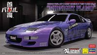 Hasegawa Modelbouwpakket Auto - 52471 Tokyo Xtreme Rr - Nissan Fairlady Z Z32 Version R Twin Turbo 2by2 - Midnight Plamo Plastic - 1:24 - Modelbouw