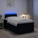 Maison Exclusive - Lit boxspring avec matelas noir 120 x 190 cm Tissu