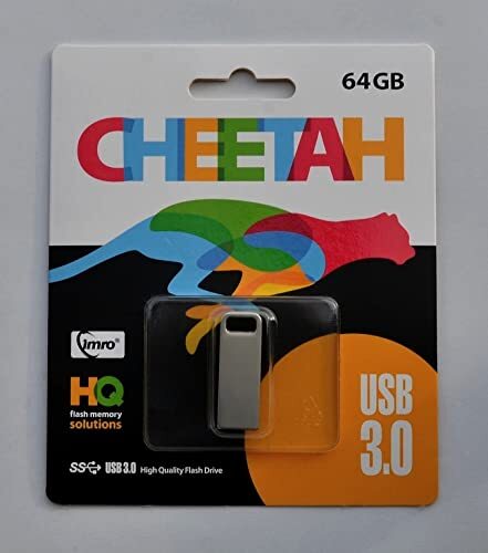 imro Pendrive Cheetah 64 GB, blauw