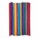 Arte r Pincellos - Ronde Multi-Color Hobby Knutsel Houtjes - Ijslollie Stokjes - 40x Stuks - 15 x 0.5 cm