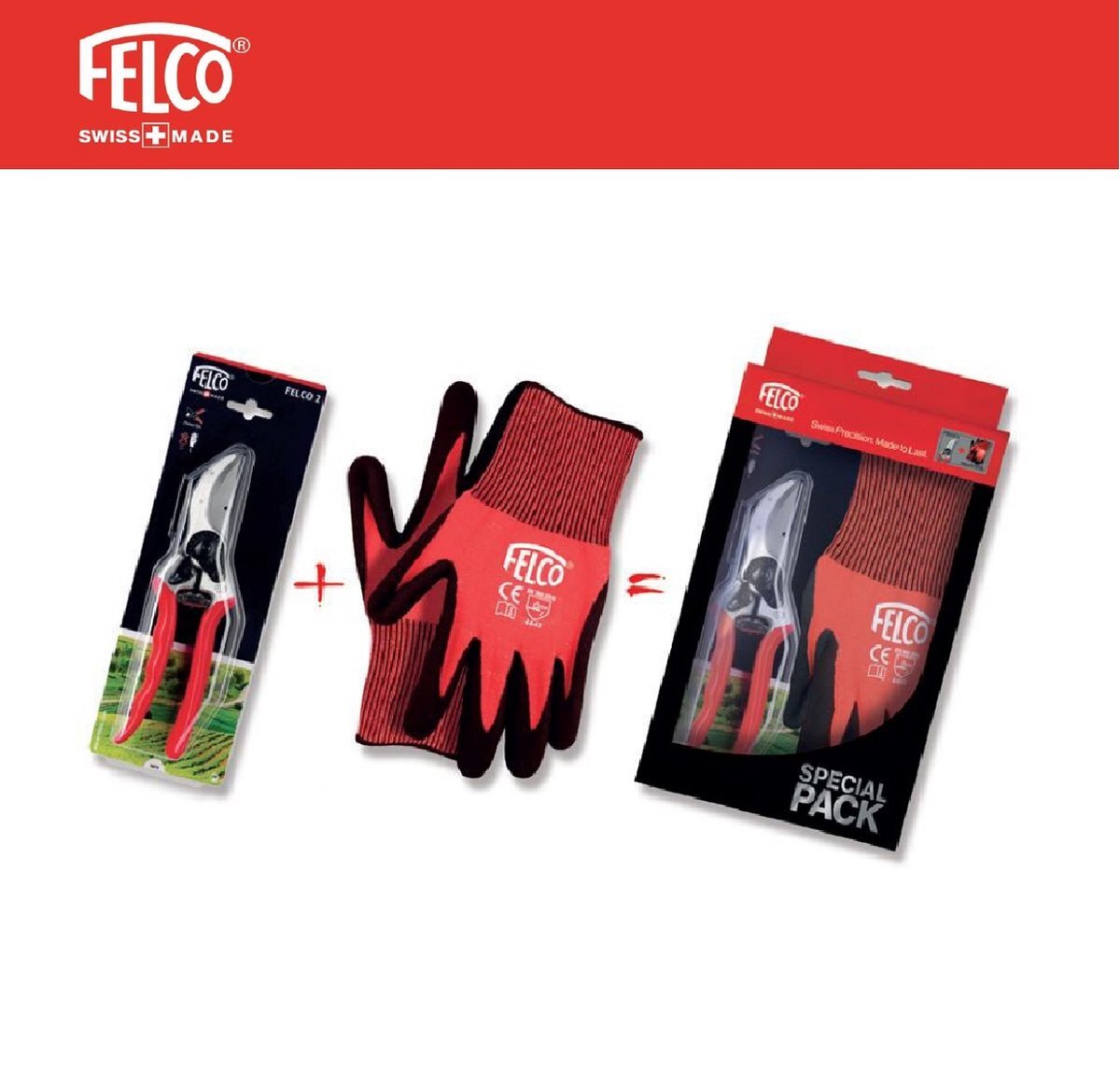 FELCO 2 + GRATIS Handschoenen in cadeauverpakking