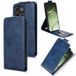OnePlus Étui à rabat vertical 6 avec support - Bleu foncé