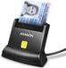 AXAGON CRE-SM4N USB Smart Card StandReader