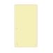 DONAU 100 stuks scheidingsstroken geel 1/3 A4 190 g/m² gerecycled karton 4-voudige perforatie 23,5 x 10,5 cm gelocht Made in EU