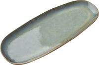 Merkloos / Sans Marque BASIC NATURE Serveerschaal Grijs Mat 35,5x14x2 cm