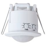 Sonero IMS070 Plafondinbouw-bewegingsmelder – binnenmontage voor plafondinbouw, wit, veiligheidsklasse: IP20, 360° / 6m werkveld