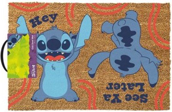 Lilo & Stitch Hey - See Ya Later Unisex Deurmat - meerkleurig - Standard