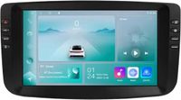 Happiq Autoradio met Bluetooth et CarPlay pour Fiat Linea & Punto EVO (2012-2015) - Convient pour Apple et Android - Stéréo - Navigation - 1Go 32Go