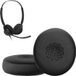 kwmobile 2x oorkussens geschikt voor Jabra Engage 50 II / Engage 40 WIRD - Earpads voor koptelefoon in zwart