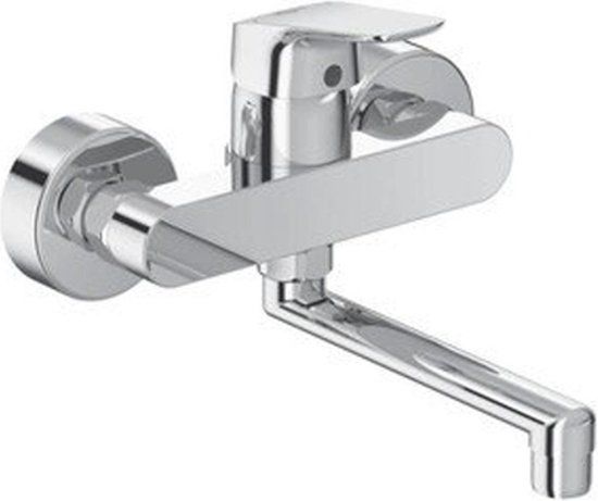 Ideal Standard Ceraflex Keukenmengkraan - Muurmodel - Chroom
