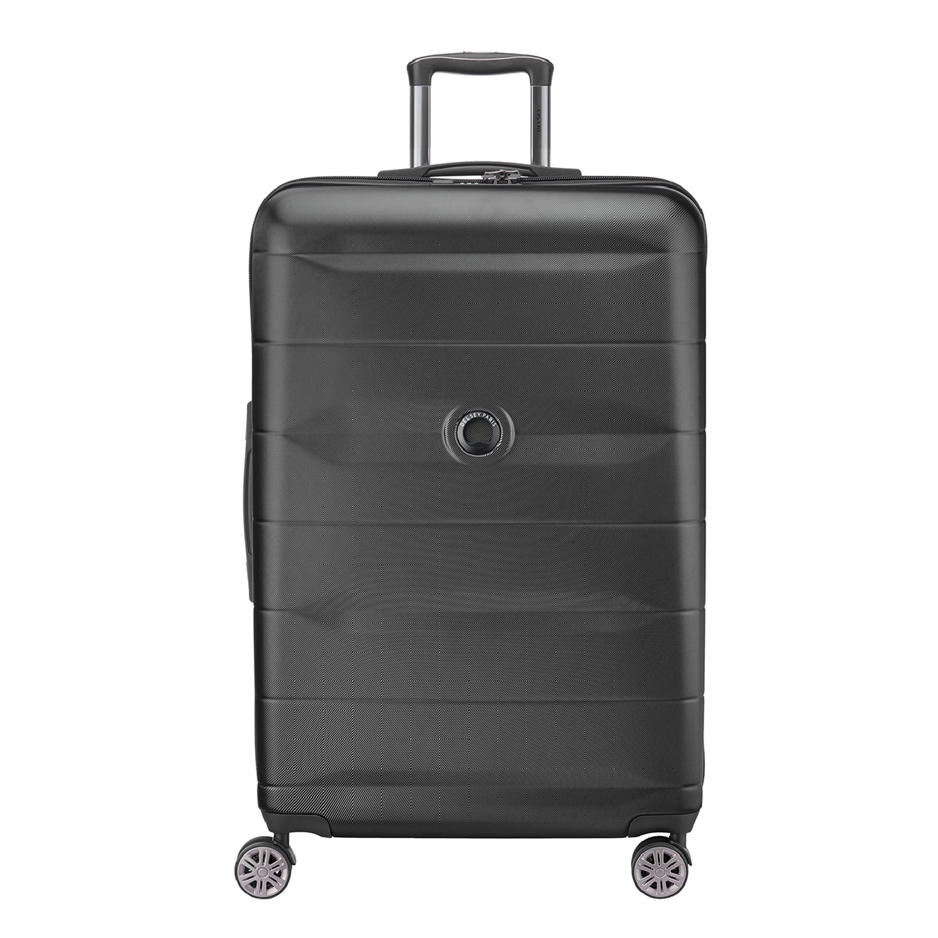 DELSEY Delsey Comete+ 4 Wiel Trolley 77 black Harde Koffer Zwart