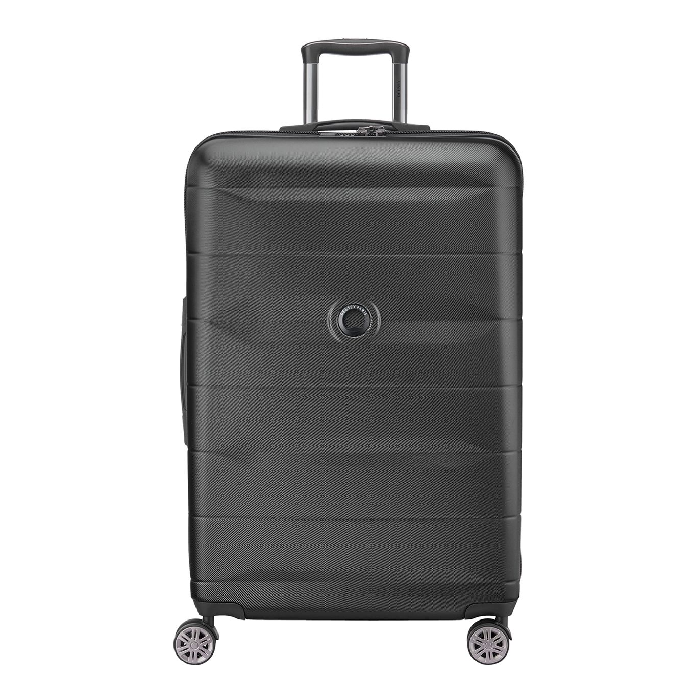 DELSEY Comete+ 4 Wiel Trolley 77 black Harde Koffer Zwart - Polycarbonaat - 2020