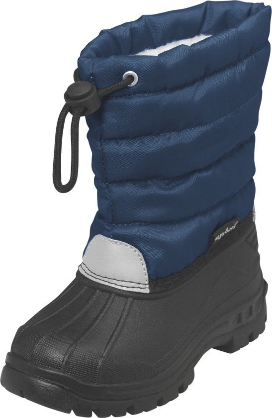 Playshoes Winterlaarzen met trekkoord Kinderen - Donkerblauw - maat 32-33