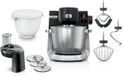 Bosch Serie 6 MUMS6ZS23D robot de cuisine 1600 W 5,5 l Noir, Acier inoxydable, Blanc Pèse-personne intégré