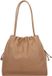 Coccinelle Leren Schoudertas Dulse Shoulderbag Skin Lichtbruin