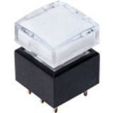 C & K Switches KLS22C036EG Bouton-poussoir 28 V/DC 100 mA 2x marche/arrêt Continu Rouge, Vert 1 pièce(s) Plateau