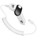 Avizar, chargeur de voiture universel pour allume-cigare avec câble de chargement Lightning (1A), blanc