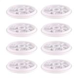 WAGNER QuickClick® Kunststofglijders Meubelglijders vervanging I set van 8 vervangbare verwisselbare glijders - kunststof HYPER - Ø 50 mm - voor basisdeel Ø 50 mm - Made in Germany - 15833801