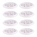 WAGNER QuickClick® Kunststofglijders Meubelglijders vervanging I set van 8 vervangbare verwisselbare glijders - kunststof HYPER - Ø 50 mm - voor basisdeel Ø 50 mm - Made in Germany - 15833801