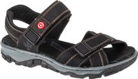 Rieker dames trekking sandalen blauw-grijs Sandalen 68851-02 zwart
