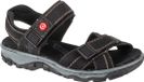 Rieker dames trekking sandalen blauw-grijs Sandalen 68851-02 zwart