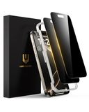 UNBREAKcable 2 stuks privacyscherm van gehard glas, compatibel met iPhone 16 Pro Max (16,7 inch), privacyscherm met anti-spion, krasbestendig, vingerafdruk en luchtbelvrij