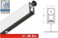 CCE Valdorpel ASPLU geluiddempend 51dB 15 x 28 x 930mm