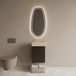 Boss & Wessing BWS Riga Siena Eiken Toiletmeubel Met Fontein 40x50x22 cm - Travertin