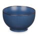 Vivalto Bol/schaaltje/soepkom - Mistique - porselein - D14 x H8 cm - blauw - Stapelbaar