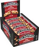 Eat Natural Fruit & Nut Dark Chocolate Cranberry & Macadamia Bars - 12 Pieces